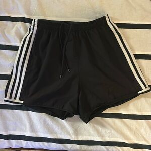 S- Adidas Shorts B/W